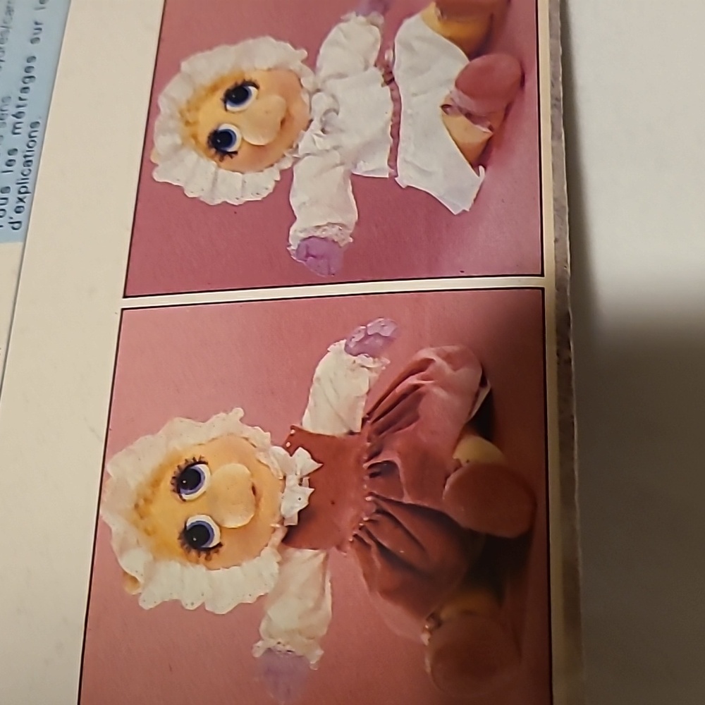 Muppet Babies Vogue Sewing Patterns 6, Uncut Kermit Miss Piggy Fozzie Jim Henson - Picture 8 of 12